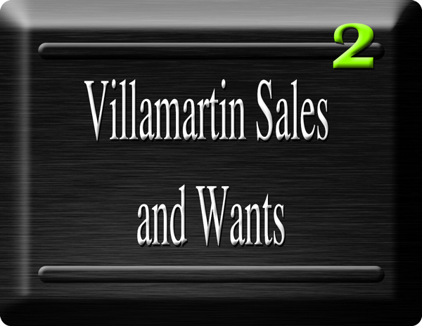 Villamartin Sales and Wants. DeskTop. a2900.com online portal.