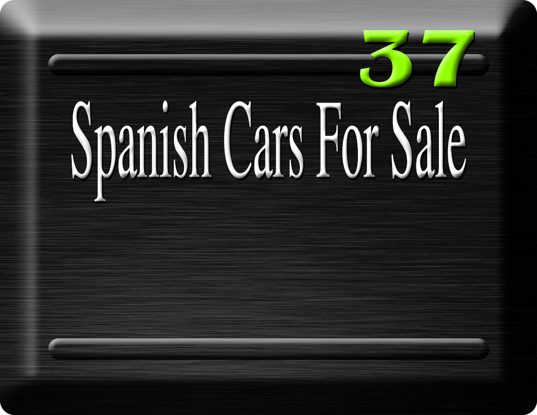 Spanish Cars For Sale. DeskTop. a2900.com online portal.